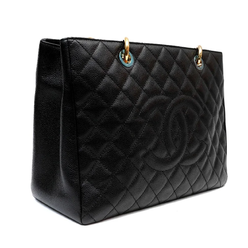 Chanel Limited Edition Handbag for CollectorsChanel Black Caviar Grand Shopping Tote GST