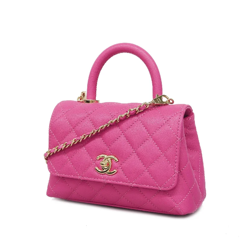 Chanel Classic Flap Bag for Evening PartyChanel 2way bag matelasse caviar skin pink gold metal