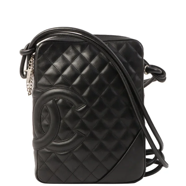 Chanel Limited Edition Handbag for CollectorsChanel Around 2003 Made Cambon Shoulder Bag Black