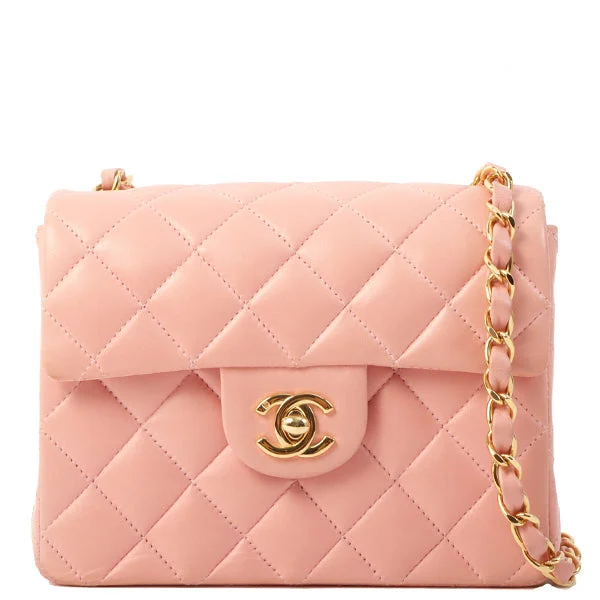 Chanel All - Match Handbag for Versatile StylingChanel Around 2003 Made Classic Flap Chain Bag Mini Pink