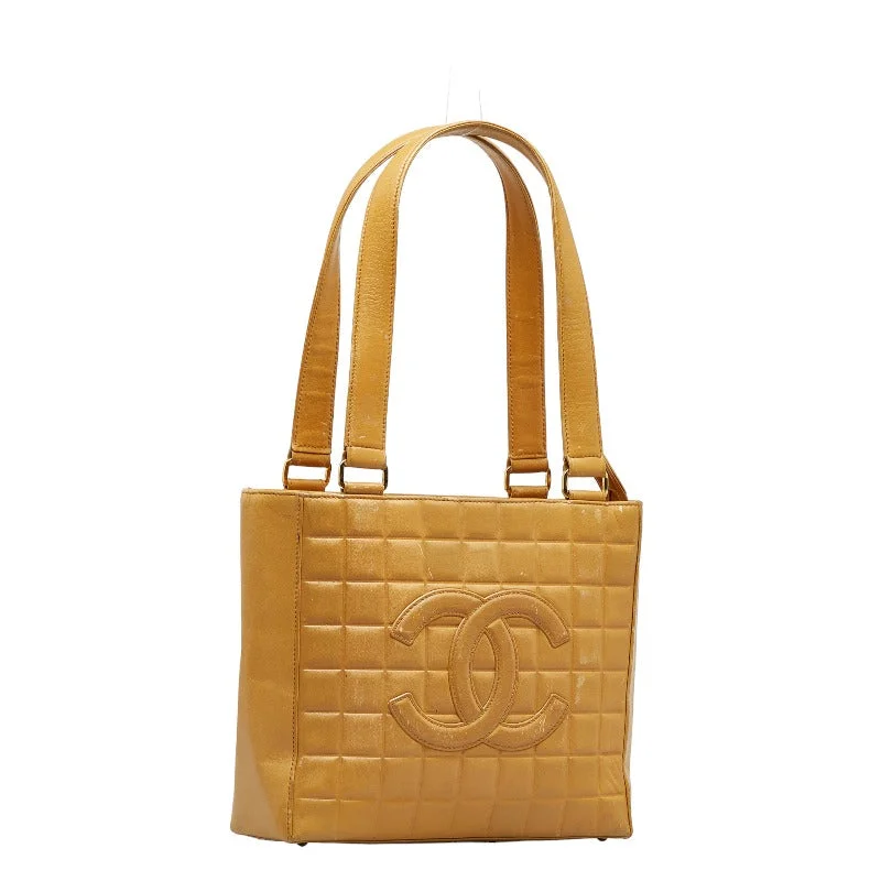 Chanel Limited Edition Handbag for CollectorsChanel CC Choco Bar Leather Tote Bag Leather Tote Bag in Good condition