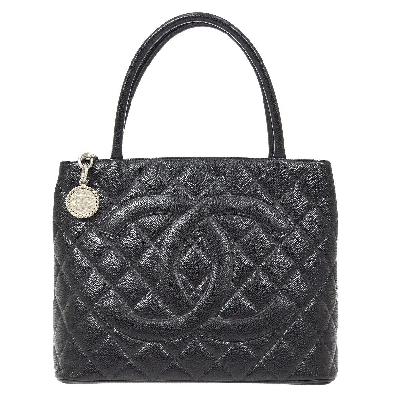 Chanel Medium Tote Bag for Office LadiesCHANEL 2000-2001 Medallion Tote SHW 70568