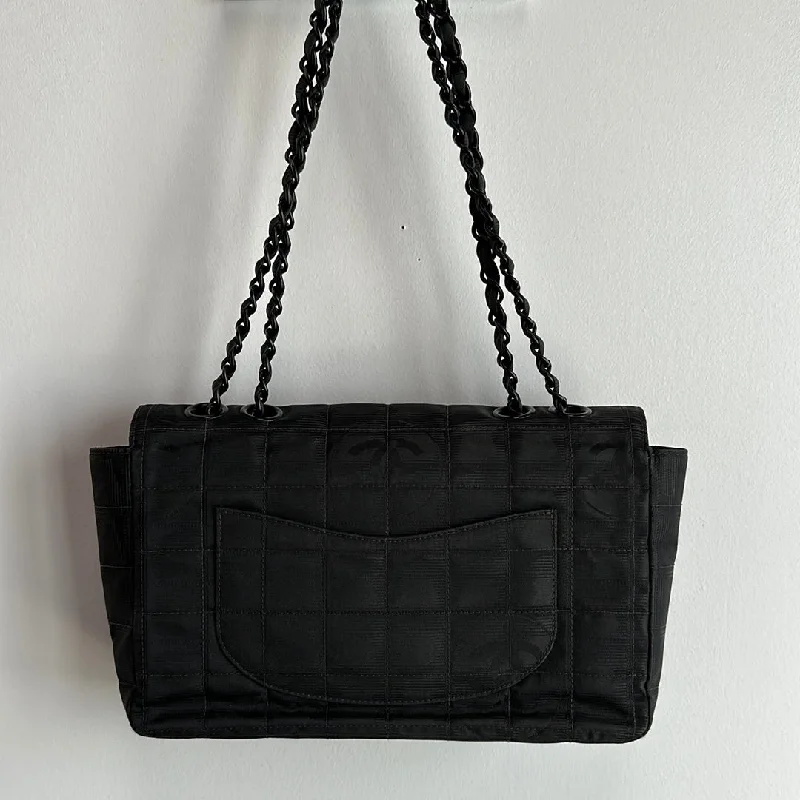 Chanel Designer Handbag with Unique DesignChanel Nylon Flap Bag