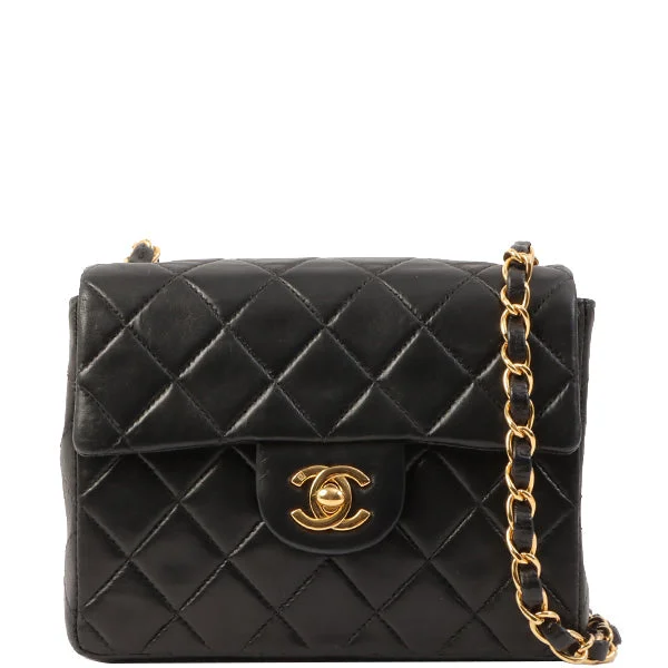 Chanel Vintage Inspired Handbag for Retro LoversChanel Around 2000 Made Classic Flap Chain Bag Mini Black