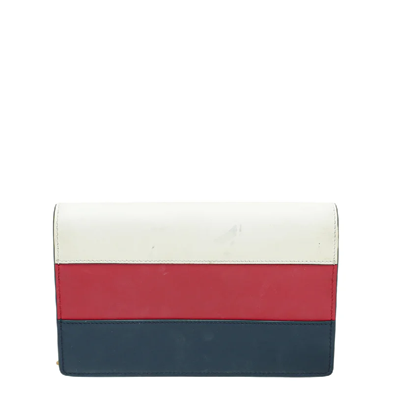 Gucci tote bags for women with a water - resistant coatingGucci Tricolor Queen Margaret Bee Mini Bag