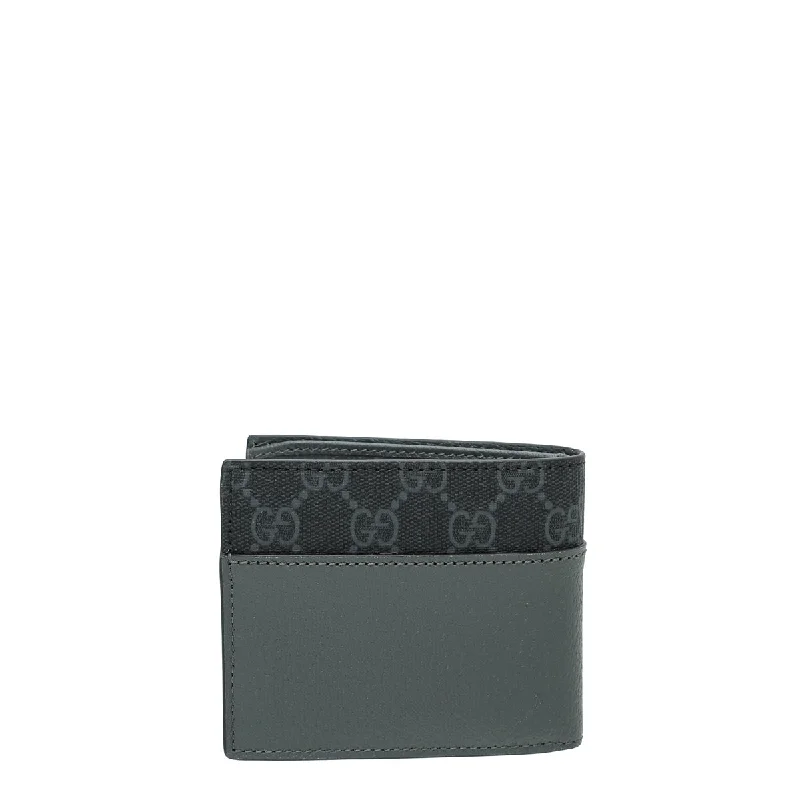 Ladies Gucci Dionysus bags with a chain - link shoulder strapGucci Dark Grey Cut-Out Interlocking G Wallet