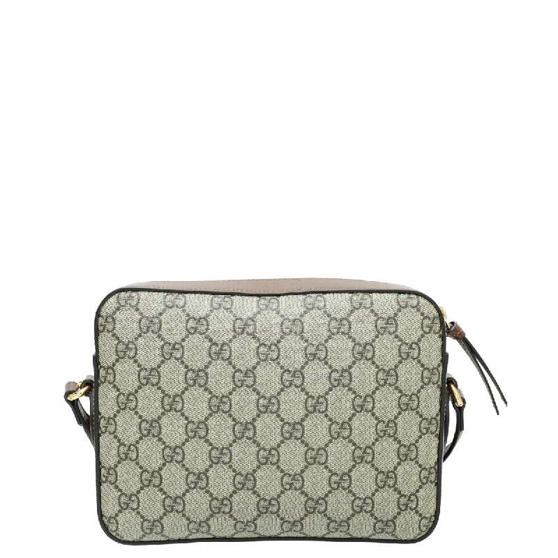 Women Gucci Sylvie bags with a crystal - embellished web stripeGucci Bicolor Horsebit 1955 Shoulder Bag