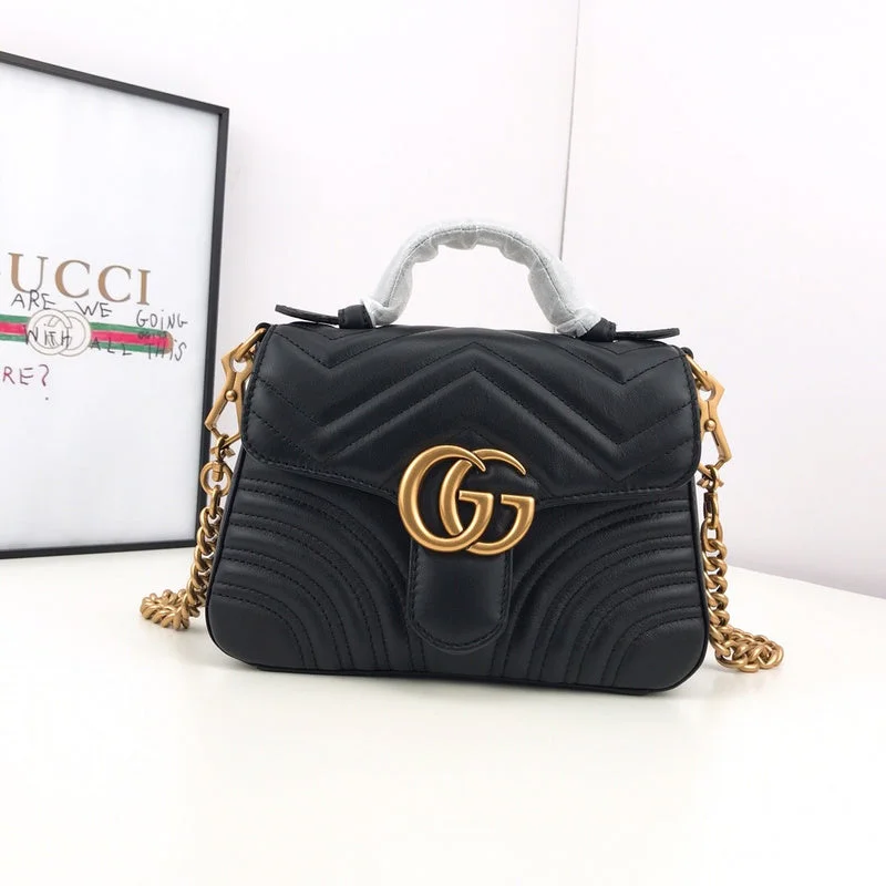 Women Gucci bags with a front - zip pocket for small itemsBC - GUCCI BAG - 2676