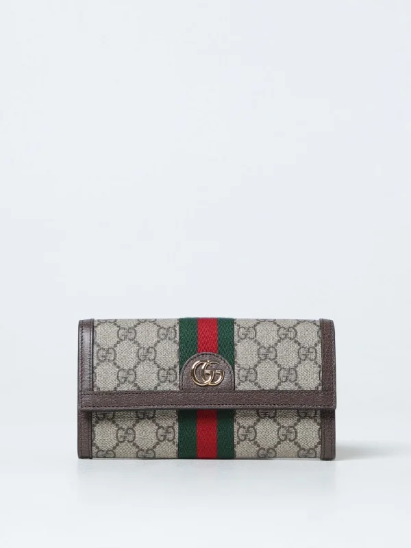 Gucci handbags for women with a beaded trimGucci Wallet Woman Beige Woman