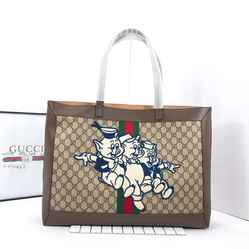 Women Gucci Sylvie bags with a monogram - embossed leatherBC - GUCCI BAG - 2687