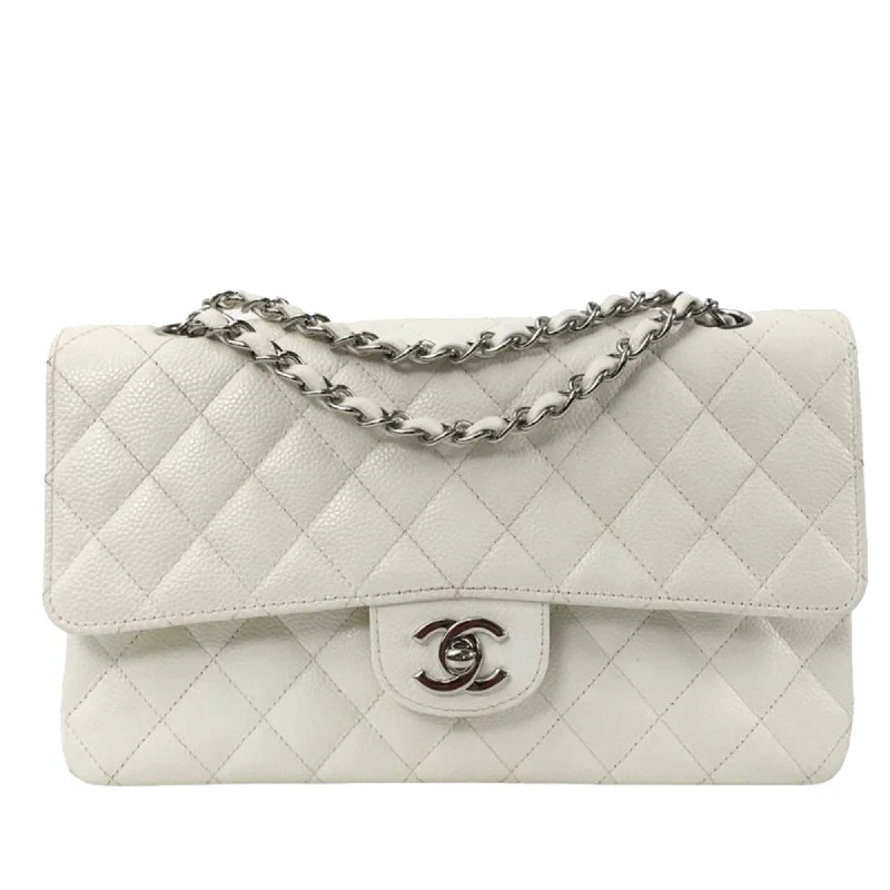 Chanel Chain Strap Handbag for Everyday UseCHANEL Medium Classic Caviar Double Flap Bag