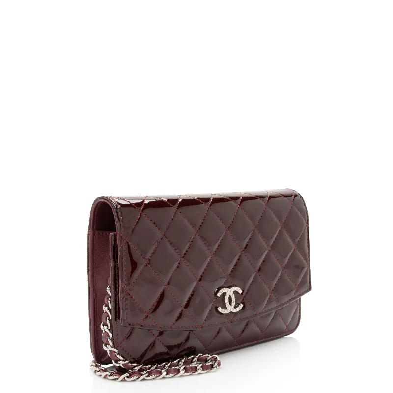 Chanel Chain Strap Handbag for Everyday UseChanel Patent Leather Classic Wallet on Chain (toY5Wd)