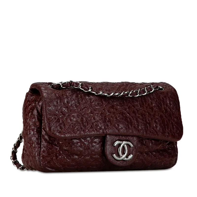 Chanel All - Match Handbag for Versatile StylingChanel Patent Rock In Moscou Single Flap (eTxOIC)