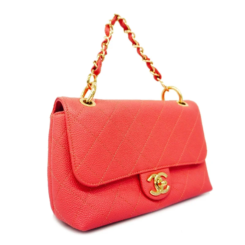 Chanel Classic Flap Bag for Evening PartyCHANELAuth  Matelasse 2way Bag Women's Caviar Leather Handbag,Shoulder Bag Pink