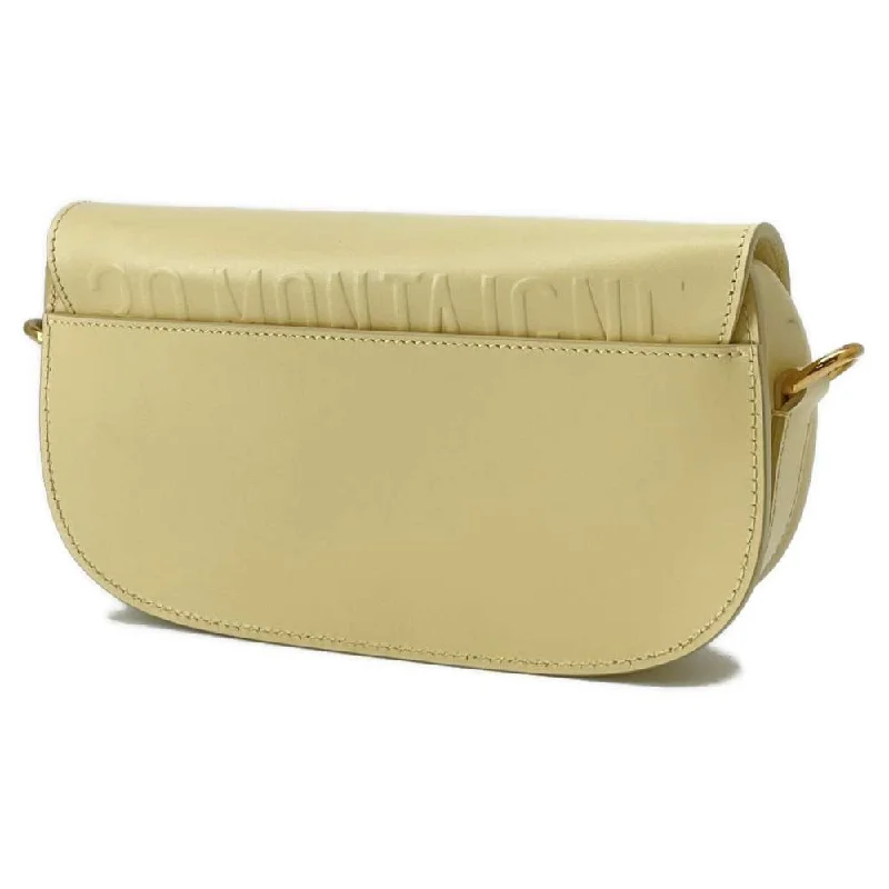 Contemporary Christian Dior handbags with a unique shapeDior Bobby East Waist Bag Yellow M9327UMOL Leather