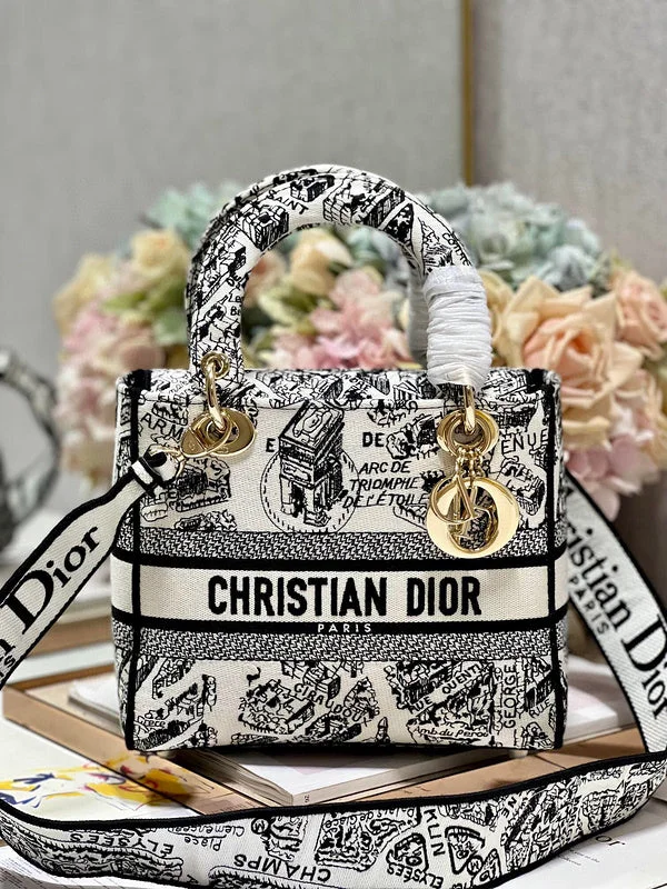 Christian Dior handbags with a detachable mirror for on - the - go touch - upsBC - Dior Bags - 721