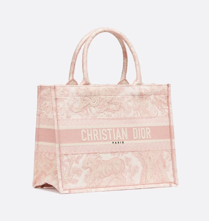 Trendsetting Christian Dior crossbody bags with a colorful strapDior Book Tote Medium Canvas Bag