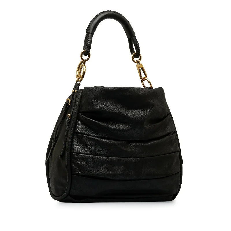 Christian Dior handbags with a back - pocket for quick storageDIOR Libertine Hobo Bag