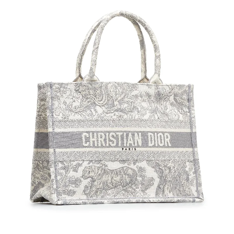 Trendsetting Christian Dior crossbody bags with a colorful strapDIOR Medium Toile de Jouy Book Tote Tote Bag