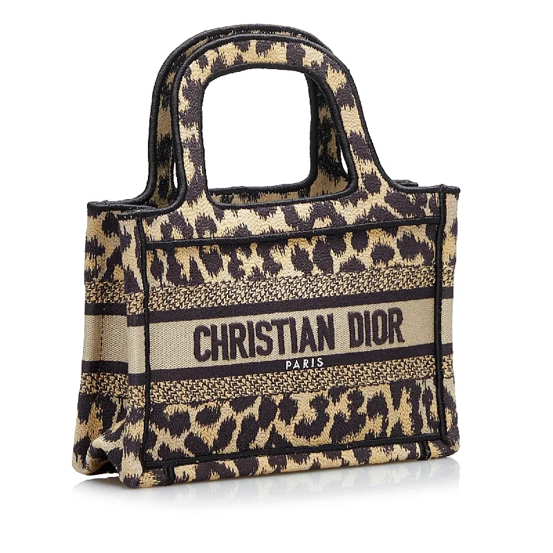 Christian Dior handbags with a back - pocket for quick storageChristian Dior Mizza Mini Book Tote