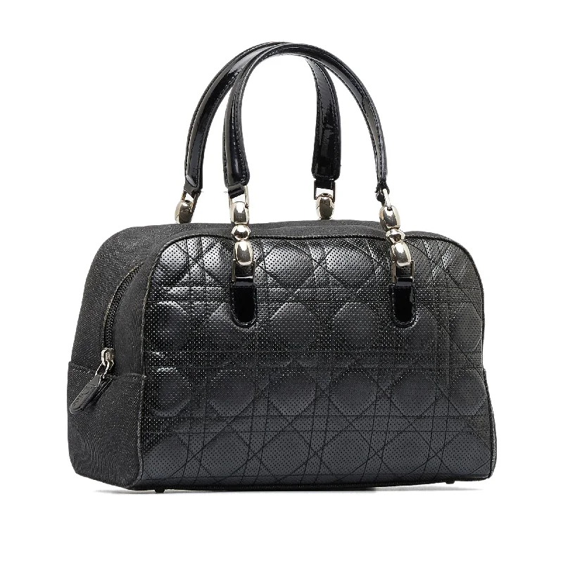 Christian Dior handbags with a detachable mirror for on - the - go touch - upsDior Perforated Cannage Malice (JR5Nd1)