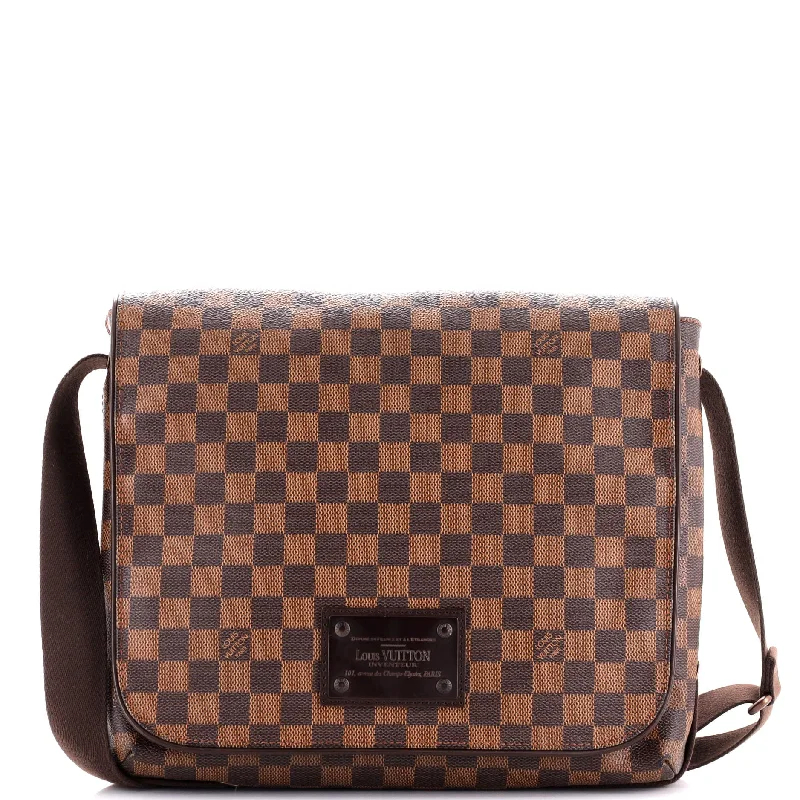 High - fashion Christian Dior bags with a geometric patternBrooklyn Handbag Damier MM