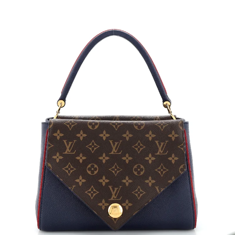 Fashion - forward Christian Dior tote bags for the modern womanDouble V Handbag Calfskin with Monogram Canvas