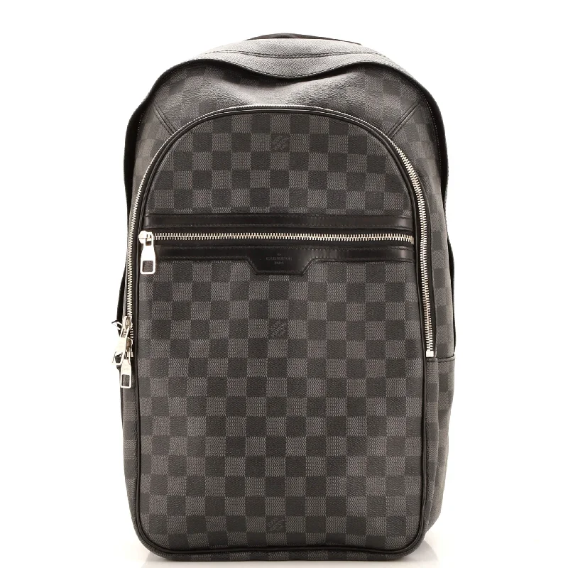 High - fashion Christian Dior bags with a geometric patternMichael Backpack Damier Graphite