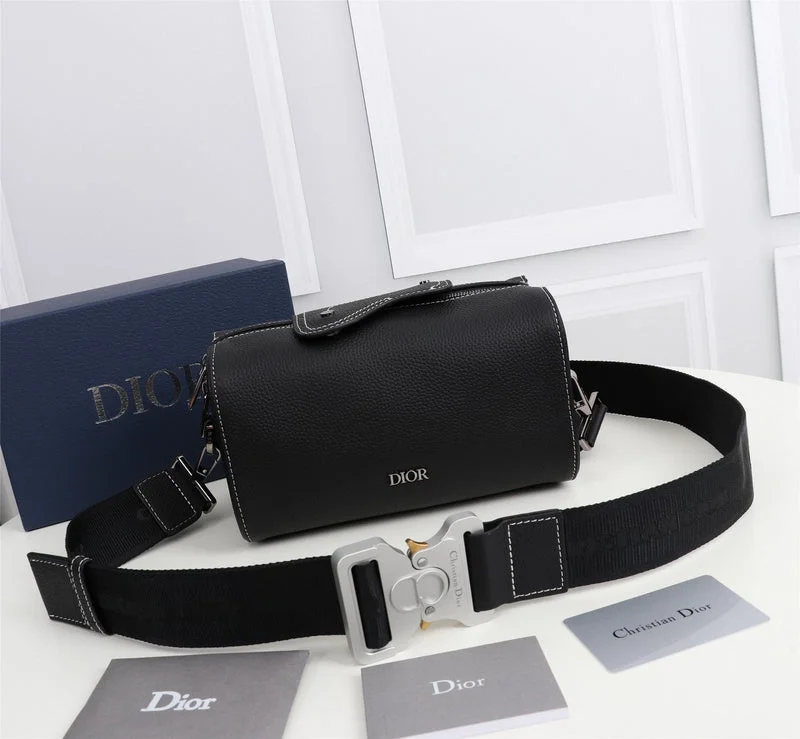 Christian Dior Saddle bags with a patent leather finish for a shiny lookThe Arid Bag Shop --DIOR Bags 033