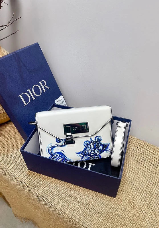 Christian Dior handbags with a snap - button closure and a decorative buckleThe Arid Bag Shop --DIOR Bags 167