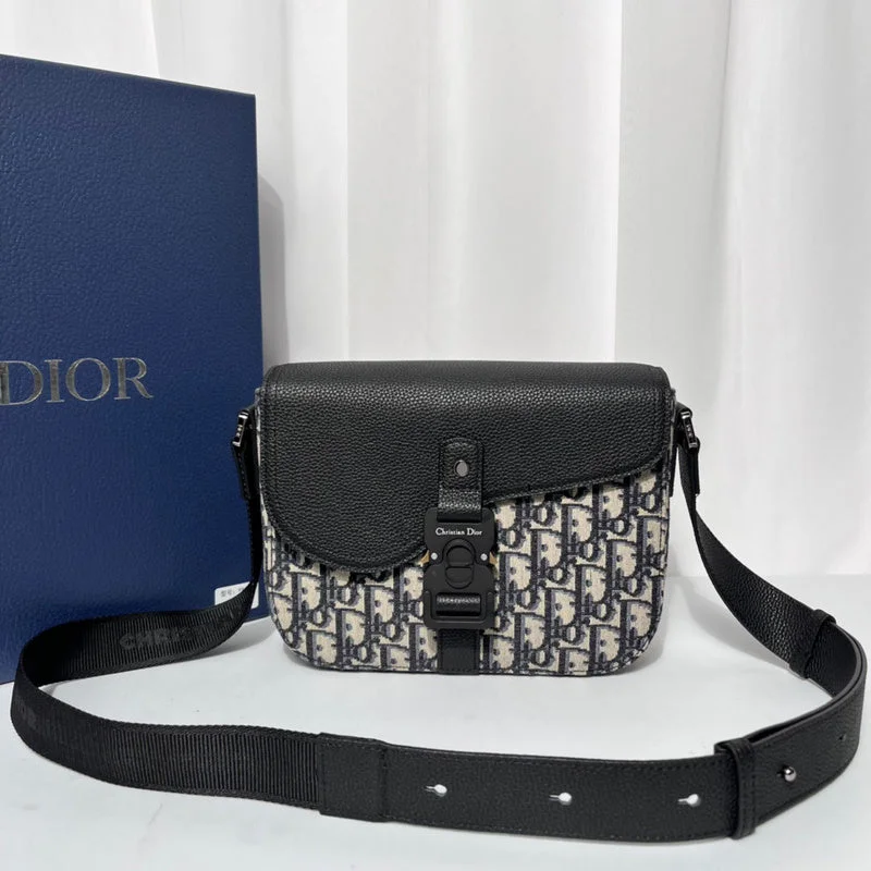 Christian Dior Saddle bags with a patent leather finish for a shiny lookThe Arid Bag Shop --DIOR Bags 171