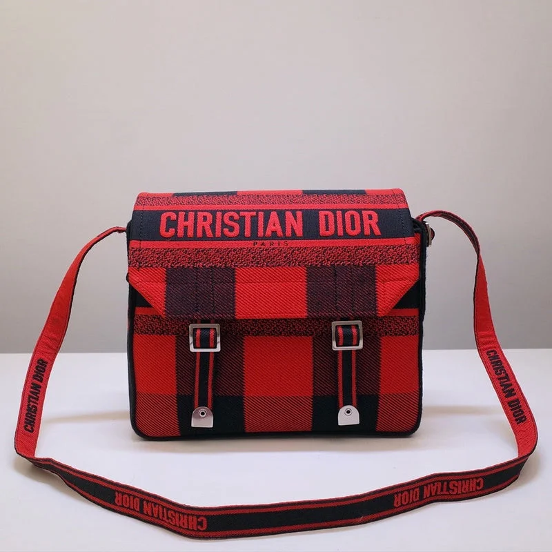 Christian Dior Saddle bags with a studded trim for a bold lookThe Arid Bag Shop --DIOR Bags 204